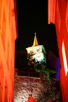 Blick zum Roten Turm