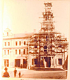 Zum Auftakt unserer Serie "Heute und damals" stellen wir die Sanierungen des Kulmbacher Rathauses in den Jahren 2011 und 1895 gegenüber.